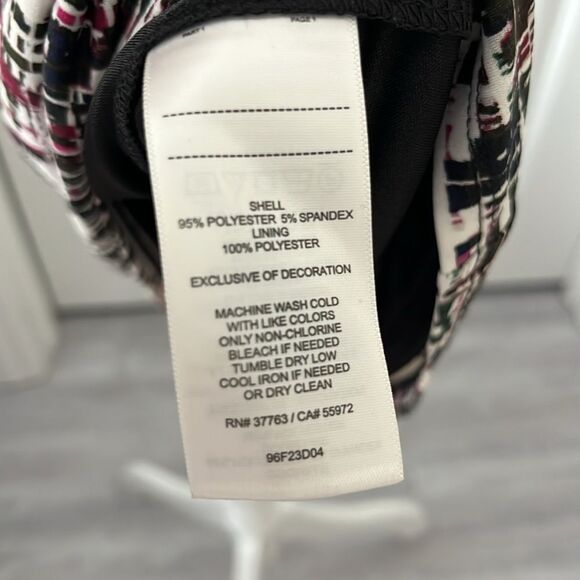 Laundry Shelli Segal Multicolored Sheath Dress with Sleeve Cutouts NWOT SZ S - Picture 6 of 9